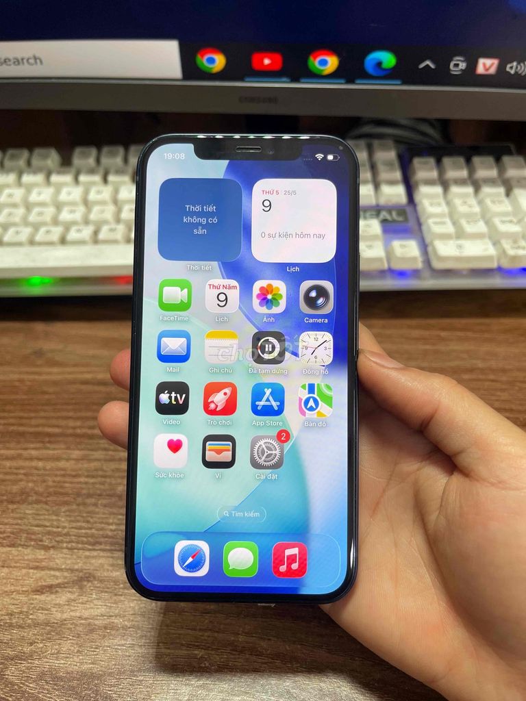 iPhone 12 -128GB Zin nguyên bản, Full chức năng. Mua bán Điện thoại tại Quận Lê Chân Hải Phòng được đăng bởi Huy Tưởng Mobile hình 1