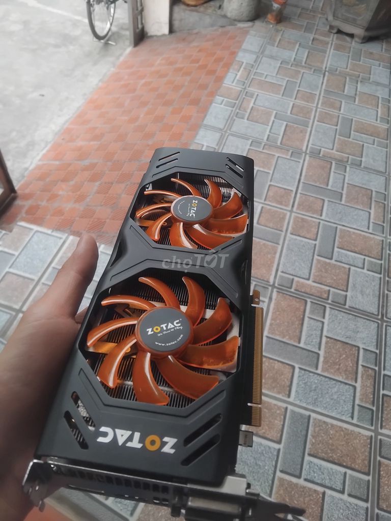 Card màn hình Zotac GTX 770 2GD5. Mua bán Linh kiện (RAM, Card...) tại Huyện Văn Giang Hưng Yên được đăng bởi Hướng Lê Văn hình 1