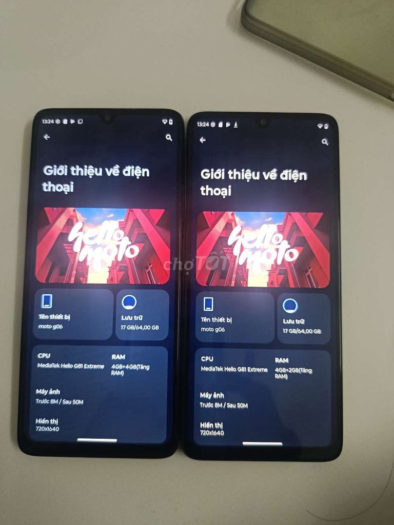 Motorola G06 4GB/64GB Xanh 98% mới. Mua bán Điện thoại tại Quận Bình Tân Tp Hồ Chí Minh được đăng bởi săn đồ ve chai  hình 1