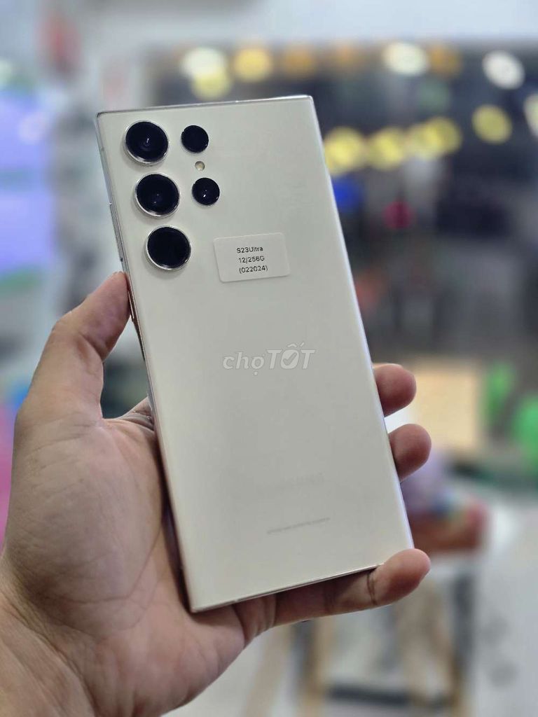 ⚪️Samsung S23 Ultra 256GB Trắng | ZinKeng| Góp0%. Mua bán Điện thoại tại Quận Ngô Quyền Hải Phòng được đăng bởi TRAN SONG HA hình 1