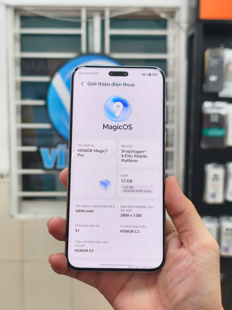 Honor MAGIC 7 PRO Bản Quốc tế - Máy 98%. Mua bán Điện thoại tại Quận 11 Tp Hồ Chí Minh được đăng bởi Vinhanmobile hình 1
