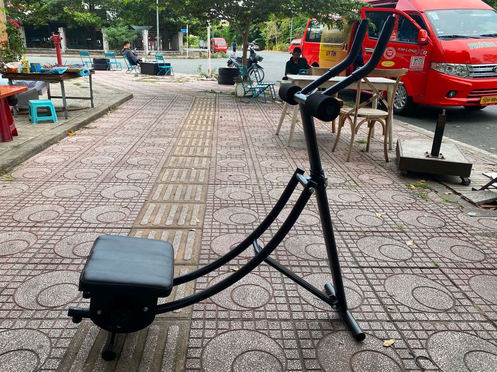 Máy tập bụng Kim loại Đen Gọn nhẹ. Mua bán Đồ thể thao, Dã ngoại tại Thành phố Thủ Đức Tp Hồ Chí Minh được đăng bởi khang nguyen hình 1