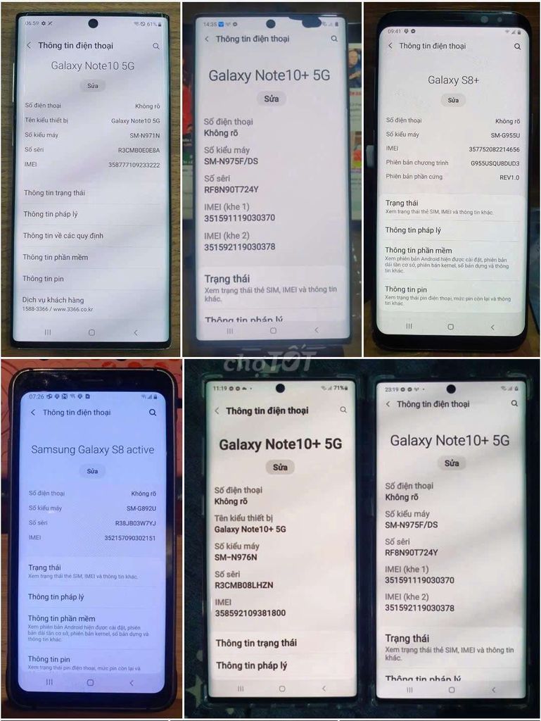 Màn hình Samsung Galaxy Note 10 Plus. Mua bán Linh kiện (RAM, Card...) tại Quận Tân Phú Tp Hồ Chí Minh được đăng bởi david nguyen  hình 1