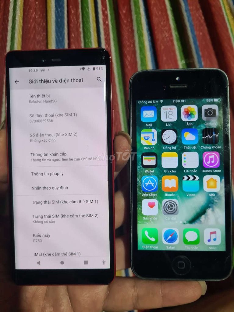 Rakuten Hand 5G 128GB Đỏ 4GB. Mua bán Điện thoại tại Huyện Củ Chi Tp Hồ Chí Minh được đăng bởi Hoàng Nguyễn Hồng Ân hình 1
