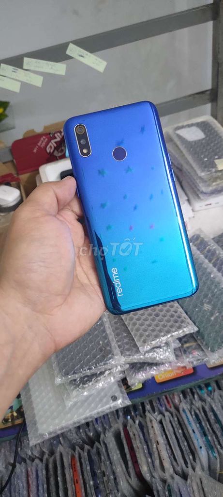 Realme 3, ram 3gb, 32gb, đẹp. Mua bán Điện thoại tại Quận Gò Vấp Tp Hồ Chí Minh được đăng bởi A LONG   nhận thanh toán THẺ TÍN DỤNG hình 1