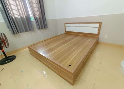 GIƯỜNG 1M6*2M GỖ CÔNG NGHIỆP MDF. Mua bán Giường, chăn ga gối nệm tại Thành phố Thủ Dầu Một Bình Dương được đăng bởi Tủ nhựa đài loan hoàng quân