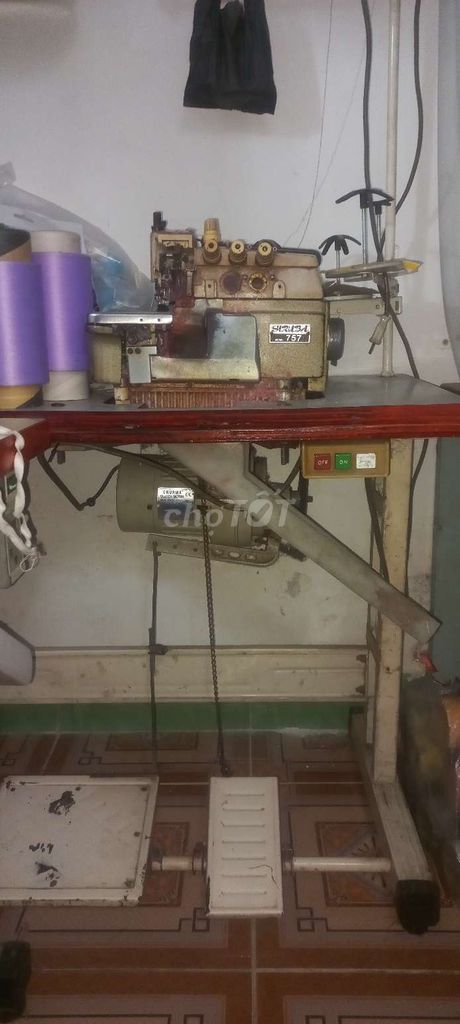 Máy vắt sổ SIRUBA 757 5 chỉ. Mua bán Đồ chuyên dụng, Giống nuôi trồng tại Huyện Bình Chánh Tp Hồ Chí Minh được đăng bởi Duy Dương  hình 1