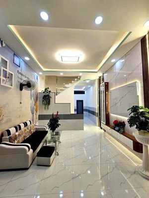 BÁN NHÀ 2TẦNG 2MẶT HẺM XE HƠI BÙI MINH TRỰC P6 QUẬN8 35M2 CHỈ 5,38TỶ