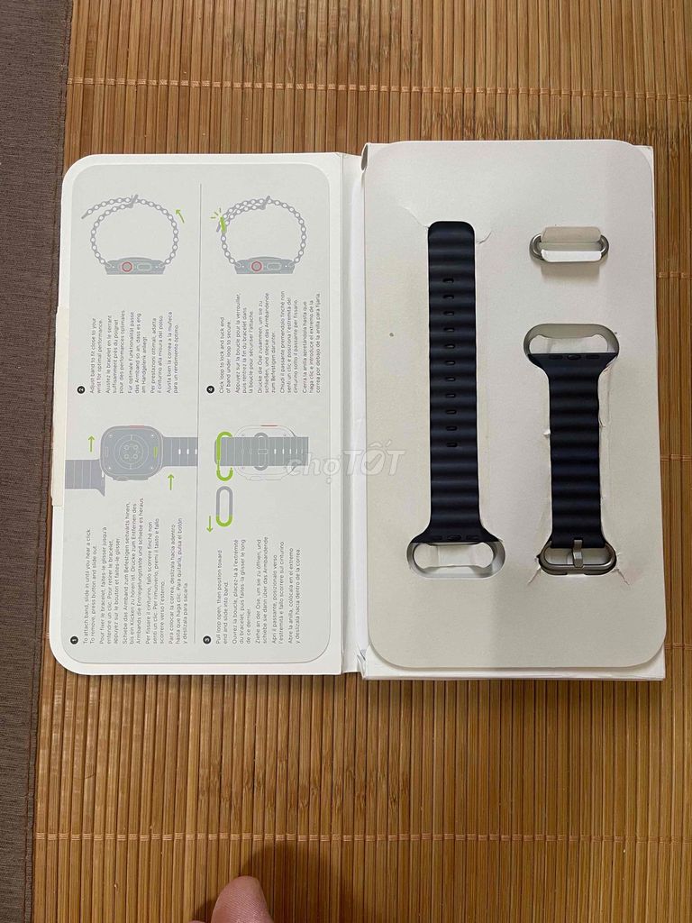 Dây đồng hồ Apple Ultra Silicon, Vải. Mua bán Thiết bị đeo thông minh tại Quận Hoàng Mai Hà Nội được đăng bởi Vu huy hình 1