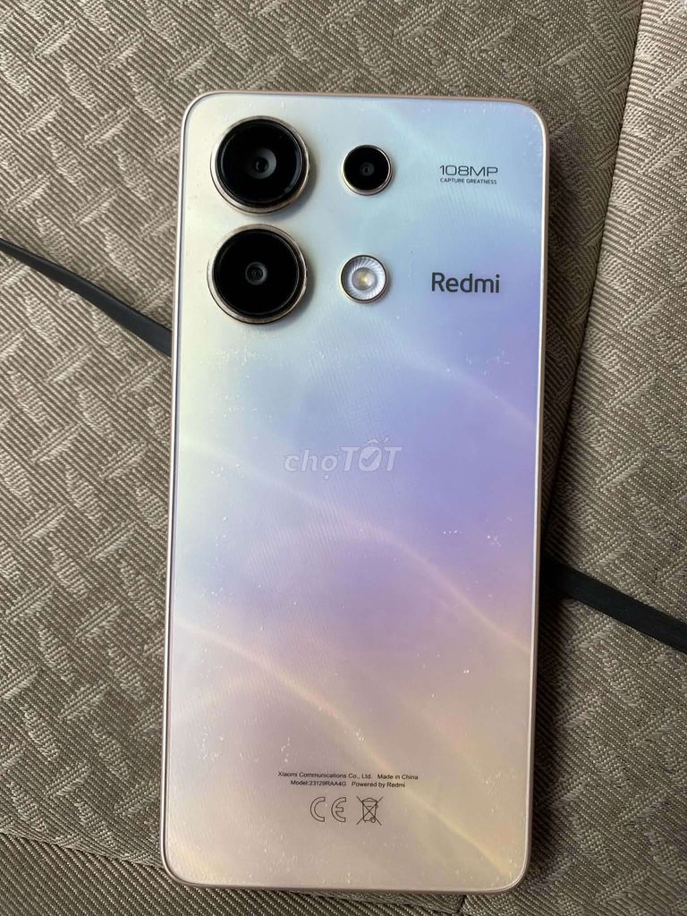 Xiaomi Redmi Note 13 6GB/128GB Trắng 97%. Mua bán Điện thoại tại Quận 6 Tp Hồ Chí Minh được đăng bởi Duy Duy hình 1
