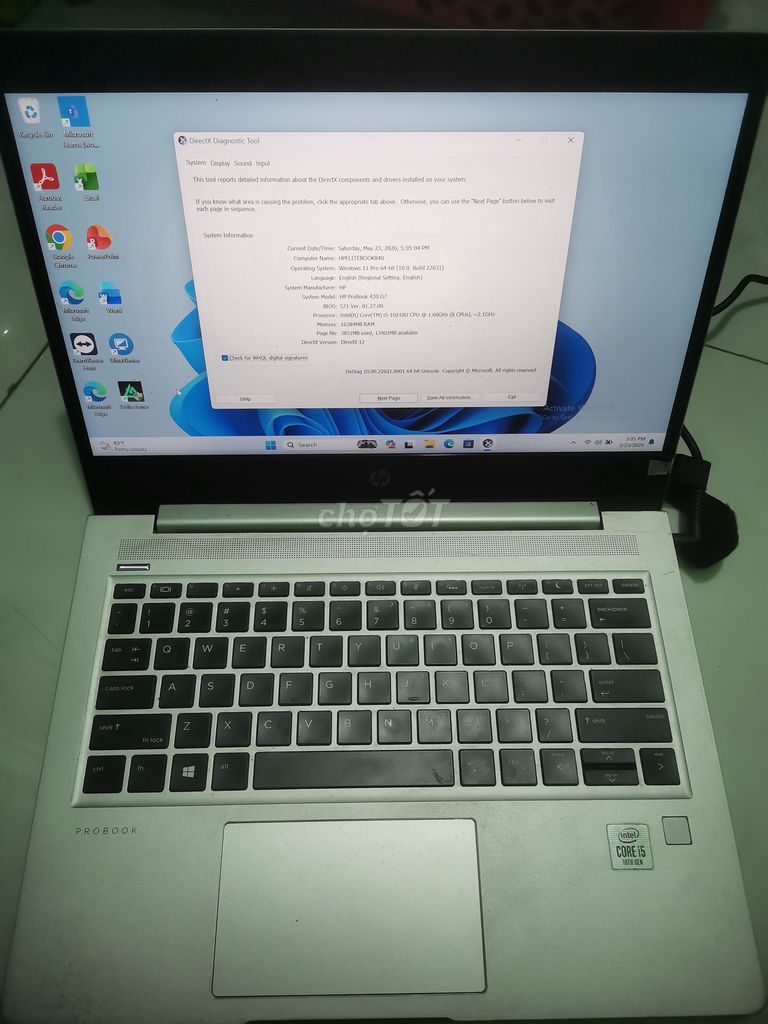 HP Probook 430 G7 i5-10210U 16GB/512GB. Mua bán Laptop tại Thành phố Thuận An Bình Dương được đăng bởi Nam hình 1