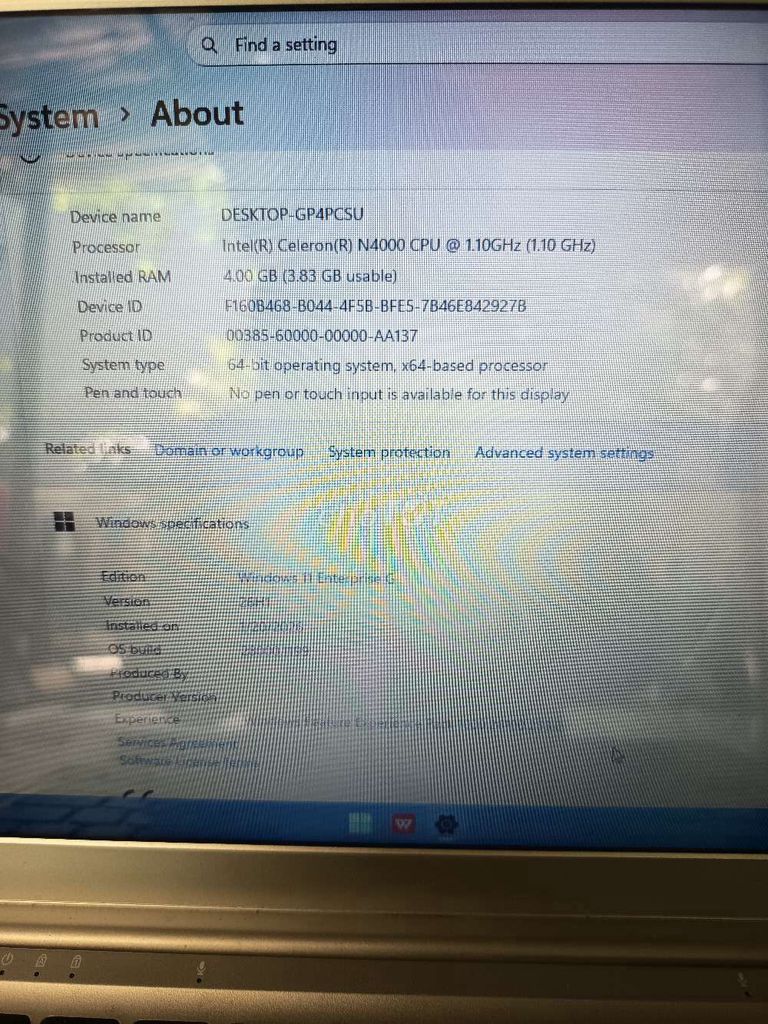 M-Smart Celeron N4000 4GB Bạc Like New. Mua bán Laptop tại Huyện Củ Chi Tp Hồ Chí Minh được đăng bởi Duyhải hình 1