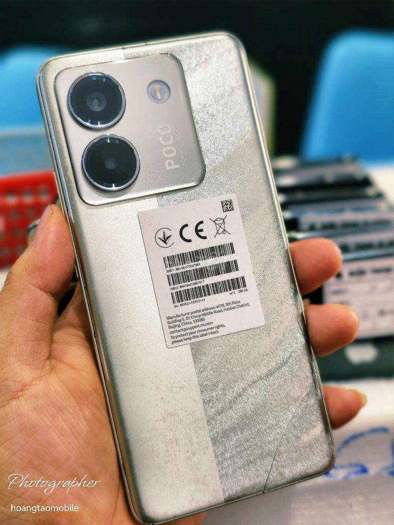 Mi Poco M7 Pro 5G 256GB Bạc. Mua bán Điện thoại tại Quận Tân Bình Tp Hồ Chí Minh được đăng bởi Táo Bán Lổ hình 1