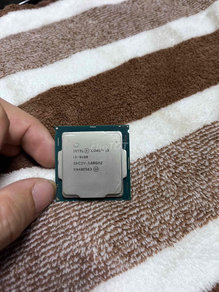 CPU Intel Core i3-9100 3.60GHz. Mua bán Linh kiện (RAM, Card...) tại Thành phố Thuận An Bình Dương được đăng bởi Điện máy pin hình 1