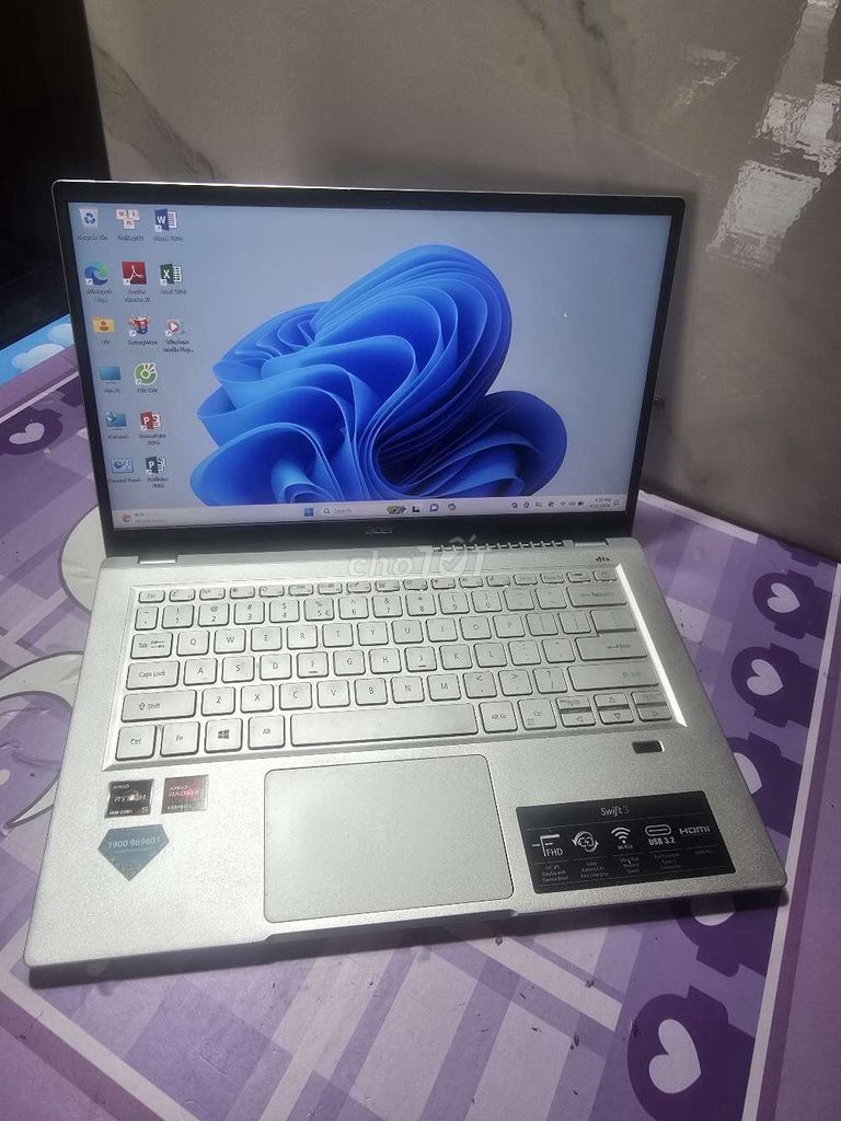 Acer Swift SF314-43 Ryzen 5 5500U/16G/512G/14" zin. Mua bán Laptop tại Quận 12 Tp Hồ Chí Minh được đăng bởi Cầm Đồ Thanh Lý hình 1