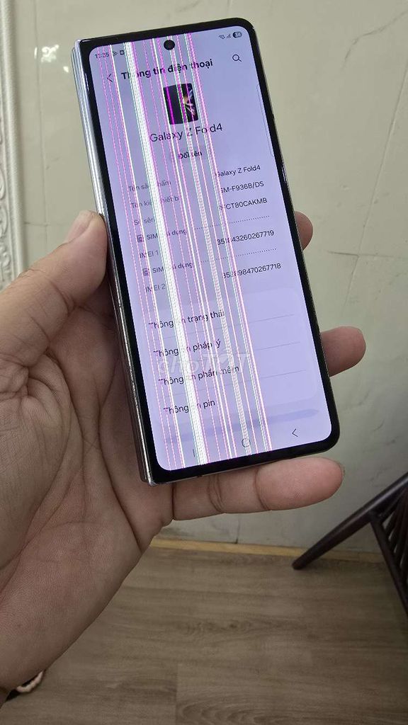 Samsung Galaxy Z Fold4 256GB Bạc. Mua bán Điện thoại tại Quận Ninh Kiều Cần Thơ được đăng bởi hiển mobile hình 1