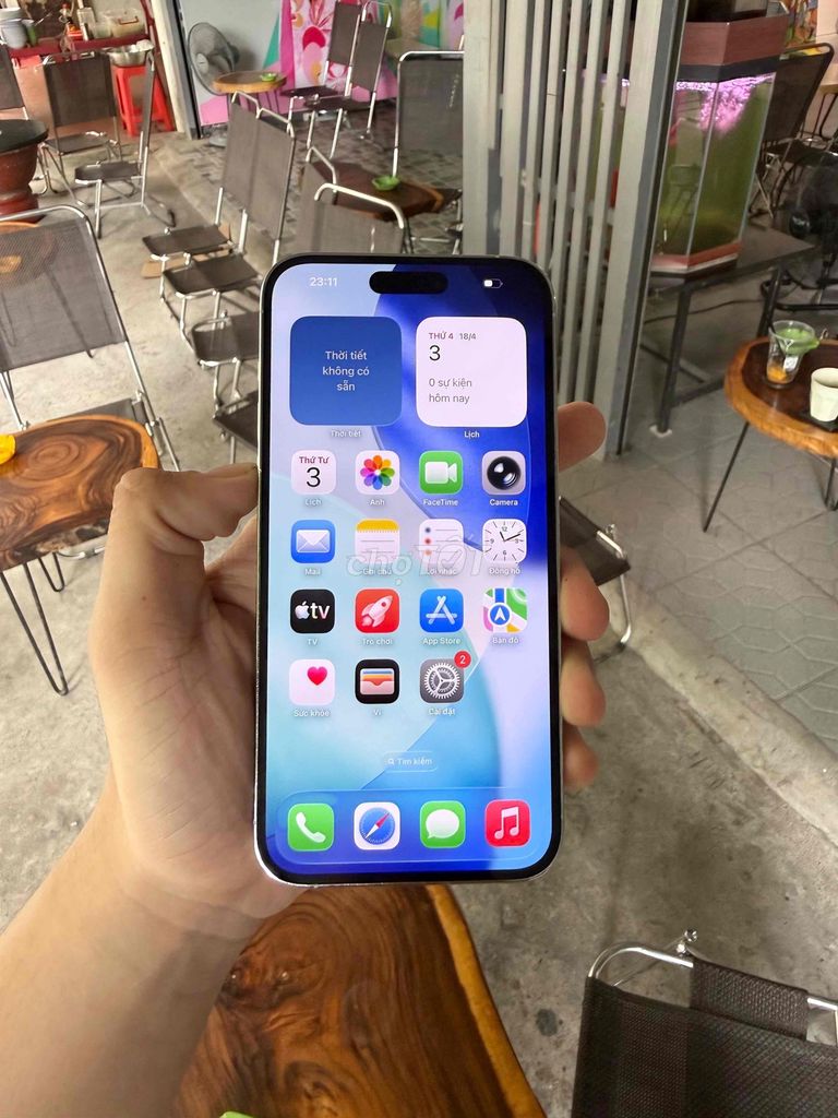 iPhone 14 Pro Max Trắng 128GB Full Zin All Quốc Tế. Mua bán Điện thoại tại Quận Gò Vấp Tp Hồ Chí Minh được đăng bởi Miễn Tiếp Cò Lái hình 1