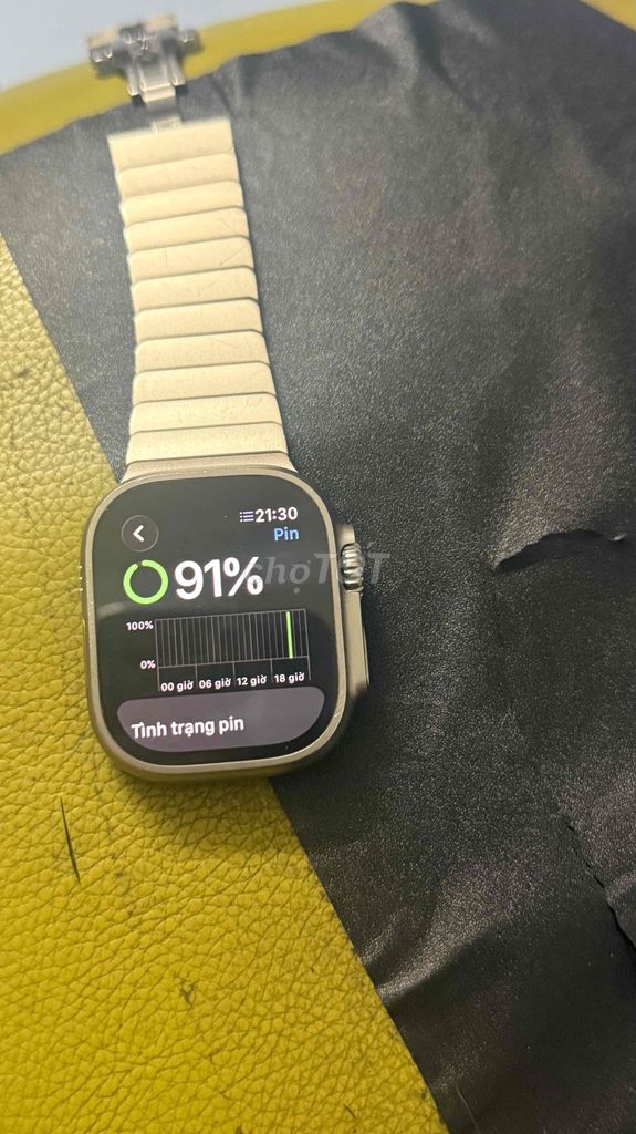 Apple Watch Ultra 1 49mm Mỹ 91% pin,cực đẹp. Mua bán Thiết bị đeo thông minh tại Quận 3 Tp Hồ Chí Minh được đăng bởi Truong Quyền hình 1