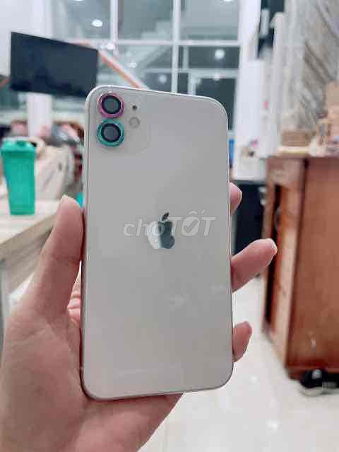 Apple iPhone 11 64GB Trắng. Mua bán Điện thoại tại Huyện Trảng Bàng Tây Ninh được đăng bởi Thảo My hình 1