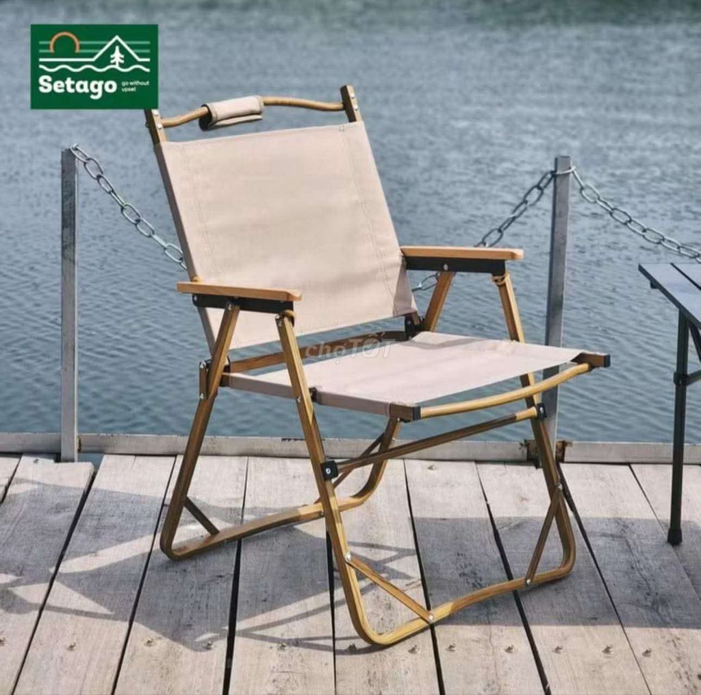 Ghế dã ngoại Setago Nâu. Mua bán Đồ thể thao, Dã ngoại tại Huyện Đông Anh Hà Nội được đăng bởi Case Hoàng hình 1