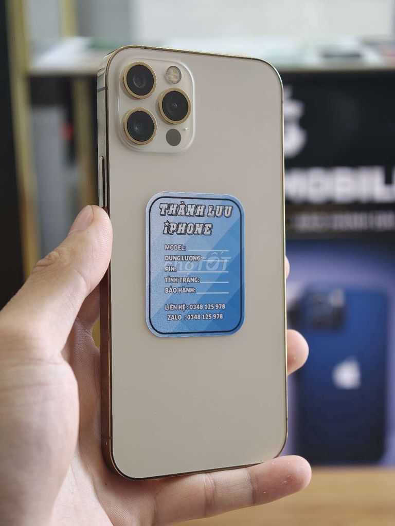 Apple iPhone 12 Pro 128GB Vàng Đã sử dụng. Mua bán Điện thoại tại Huyện Đức Trọng Lâm Đồng được đăng bởi Thành hình 1