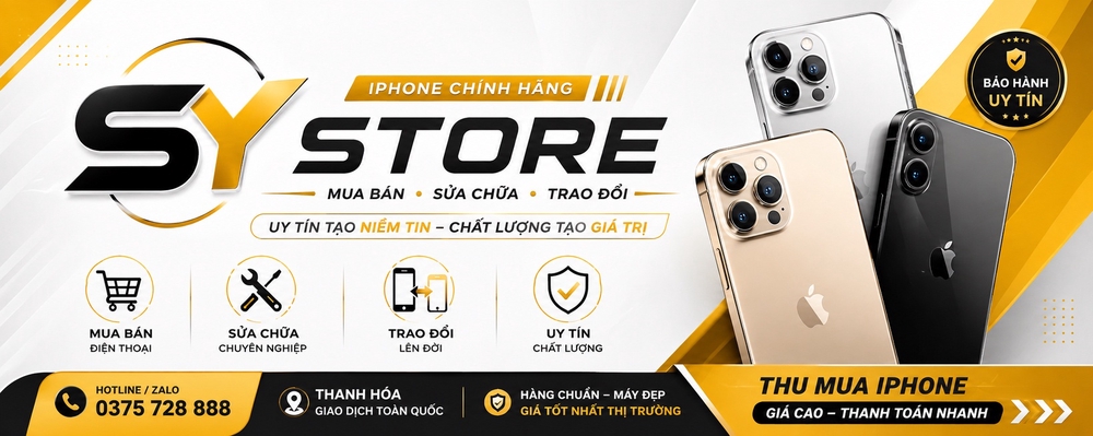 SY STORE - MUA BÁN SỬA CHỮA ĐIỆN THOẠI tại undefined undefined hình 1
