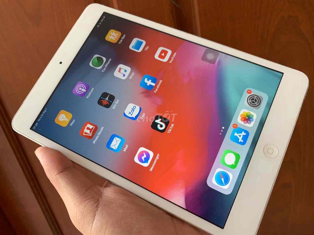 iPad mini 2 rộng 7.9in, Youtube Zalo Fb tiktok