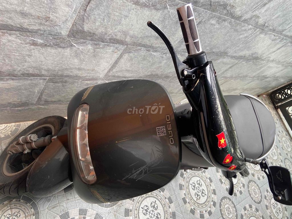 Xe máy điện Dibao màu ghi