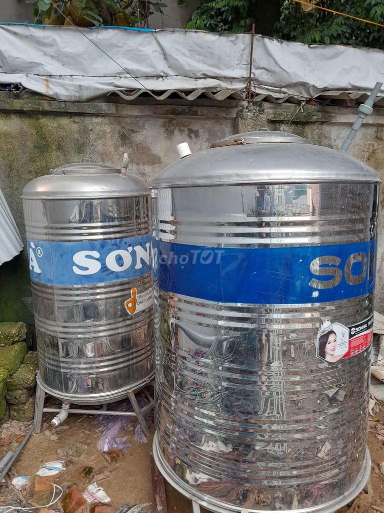 Bồn nước Inox Sơn Hà cũ màu Bạc. Mua bán Nội thất, đồ gia dụng khác tại Quận Hà Đông Hà Nội được đăng bởi bồn nước inox hình 1