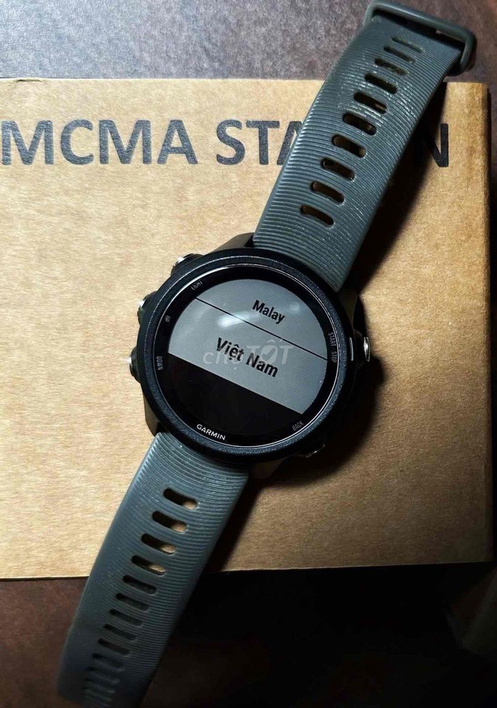 Garmin Forerunner 245 Music Xám Đã sử dụng. Mua bán Thiết bị đeo thông minh tại Quận 3 Tp Hồ Chí Minh được đăng bởi MCMA STATION  hình 1