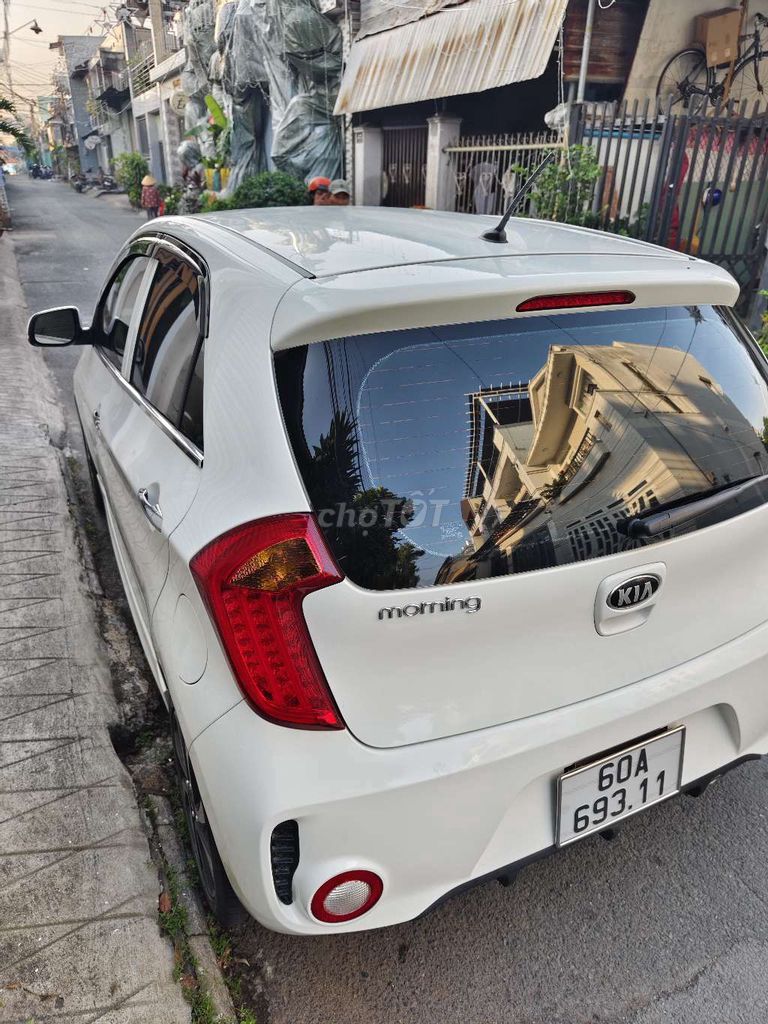 Kia Morning Si 2016 Trắng. Mua bán Ô tô tại Thành phố Biên Hòa Đồng Nai được đăng bởi Anh Sơn hình 7