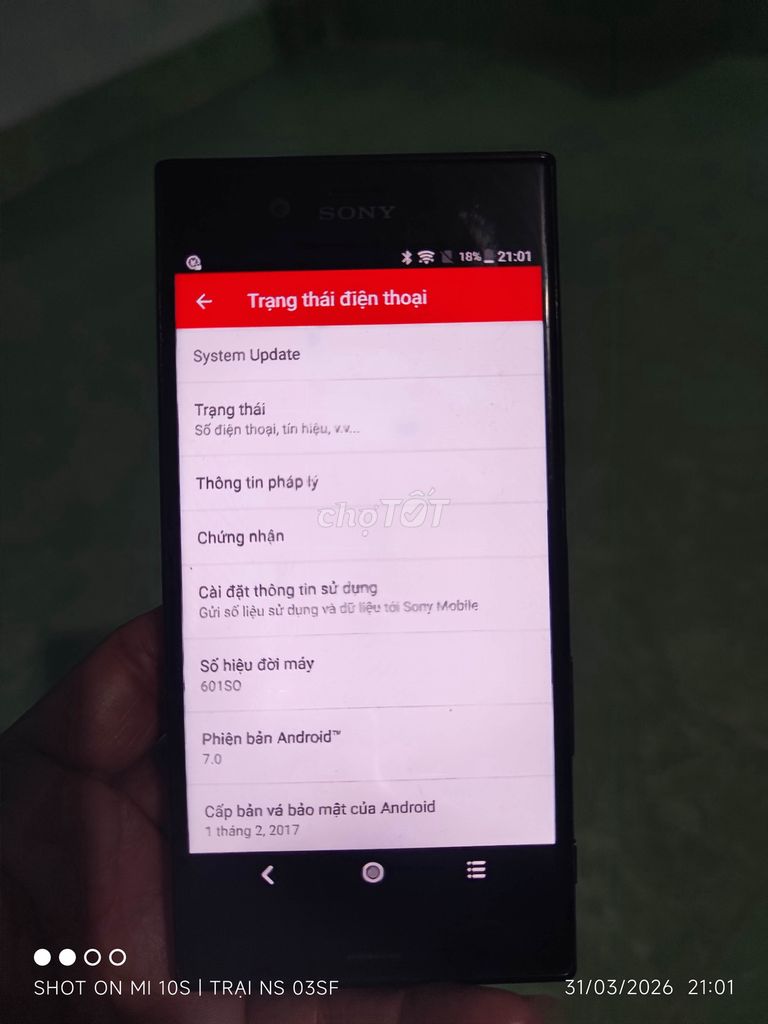 Sony Xperia XZ Đen. Mua bán Điện thoại tại Huyện Ninh Sơn Ninh Thuận được đăng bởi Hai hình 1