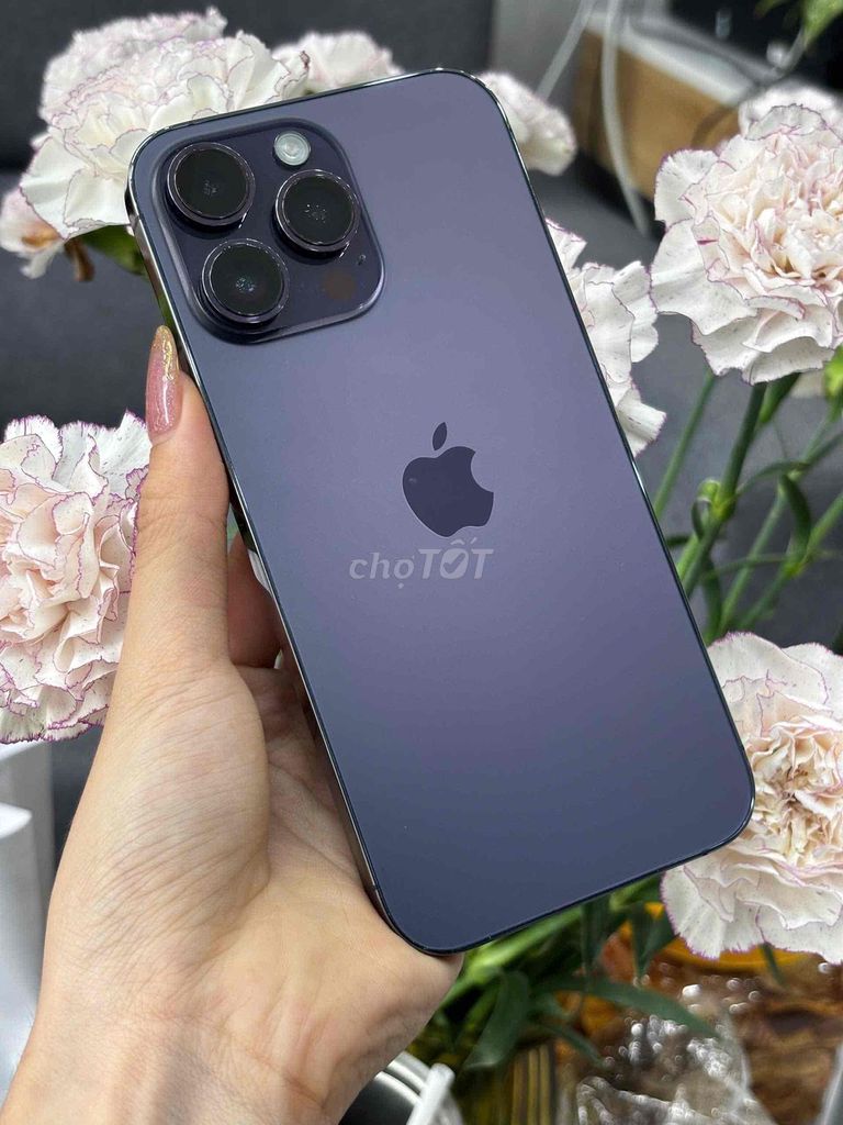 14 Pro Max 256GB Tím VN Pin New 100 Đẹp 98 imei939. Mua bán Điện thoại tại Quận Ninh Kiều Cần Thơ được đăng bởi Quý Mobile Cần thơ hình 1