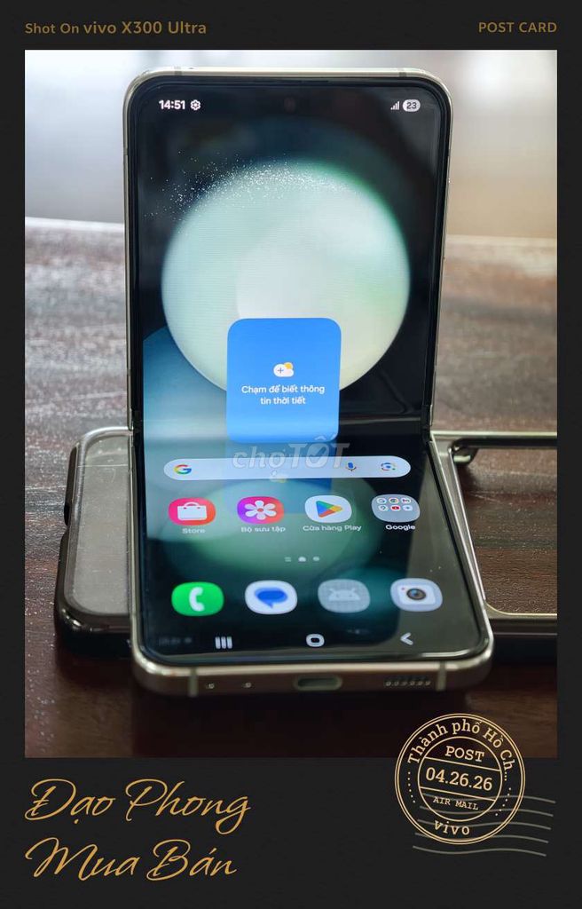 Samsung Z Flip 5 512GB Bạc 99%. Mua bán Điện thoại tại Huyện Củ Chi Tp Hồ Chí Minh được đăng bởi Đạo Phong hình 1