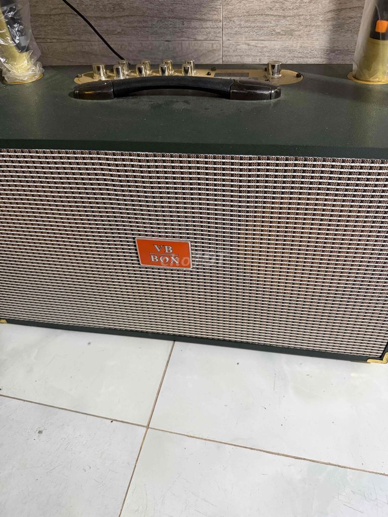 Loa karaoke VB BOX Xanh rêu. Mua bán Tivi, Âm thanh tại Quận 12 Tp Hồ Chí Minh được đăng bởi Phan Huỳnh Khoa hình 1