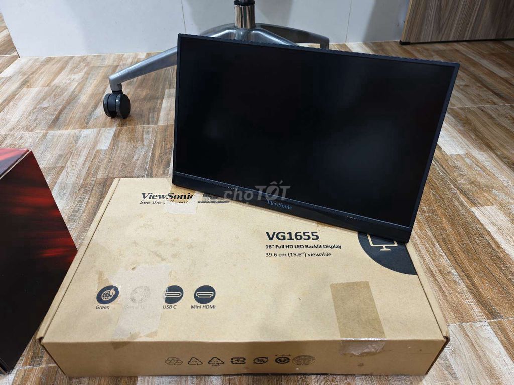 Màn hình di động ViewSonic VG1655. Mua bán Phụ kiện (Màn hình, Chuột...) tại Huyện Châu Đức Bà Rịa - Vũng Tàu được đăng bởi Quân hình 1