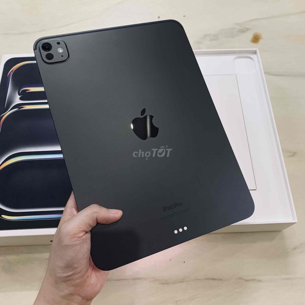 💕 iPad Pro M4 Wifi 256GB Black Fullbox còn Bh dài. Mua bán Máy tính bảng tại Quận Ninh Kiều Cần Thơ được đăng bởi Tín Đồ Nhà Táo hình 1