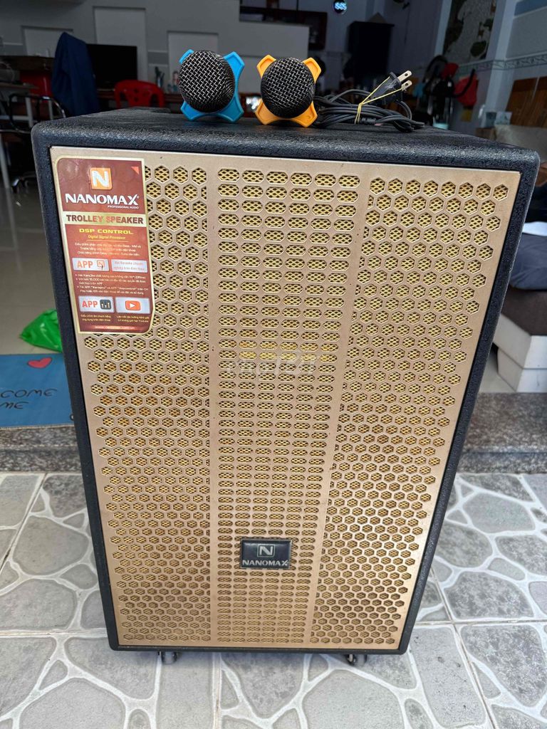 Loa kéo Nanomax S-2000 Đen Đã sử dụng. Mua bán Tivi, Âm thanh tại Huyện Hóc Môn Tp Hồ Chí Minh được đăng bởi Đam mê công nghệ hình 1