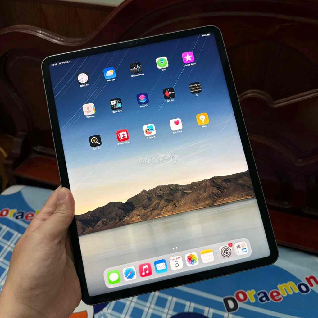 🔆 iPad Pro 12.9 M1 128G Wifi Zin 98.5% ~ Pin 90