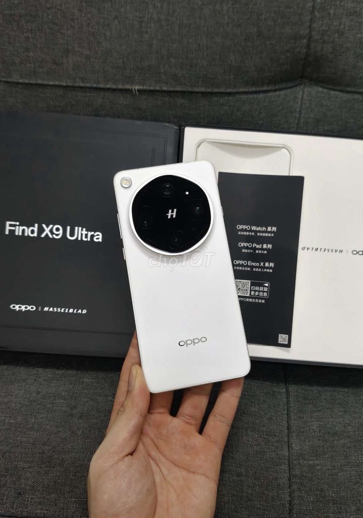 Oppo Find X9 Ultra 16/512Gb Fullbox, Sạc 25 Lần. Mua bán Điện thoại tại Quận Tân Bình Tp Hồ Chí Minh được đăng bởi Kiên Android Shop hình 1