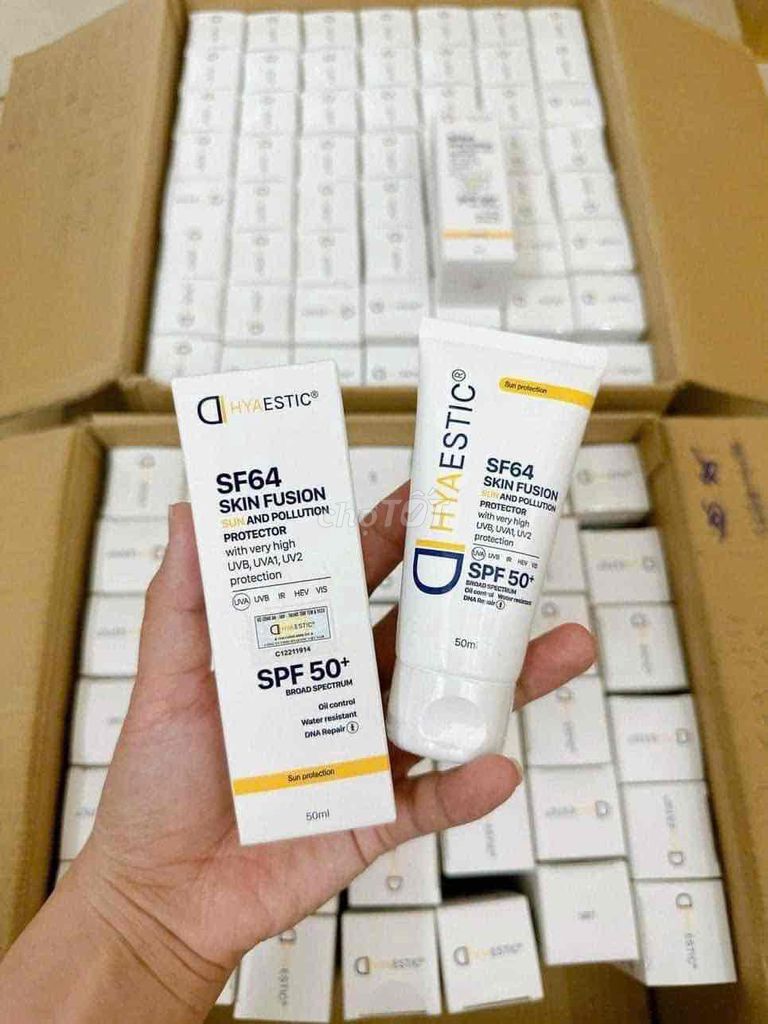 HYAESTIC SF64 Skin Fusion SPF50+ 50ml. Mua bán Phụ kiện thời trang khác tại Quận 10 Tp Hồ Chí Minh được đăng bởi Baby Girl Lovely hình 1