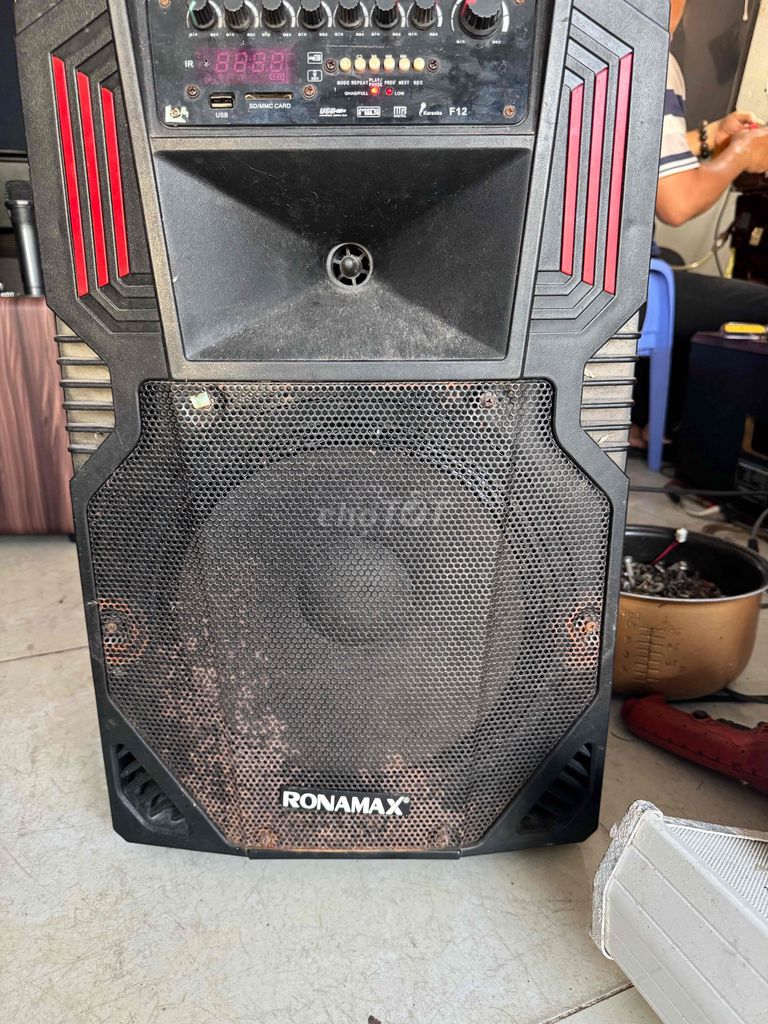Loa karaoke Ronamax F12 Đen. Mua bán Tivi, Âm thanh tại Thành phố Vũng Tàu Bà Rịa - Vũng Tàu được đăng bởi Đồ Điện Tử Gia Đình Vũng Tàu hình 1