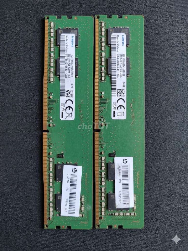 16g ram sa sung ddr4.bus 3200. Mua bán Linh kiện (RAM, Card...) tại Thành phố Huế Thừa Thiên Huế được đăng bởi alala hình 1