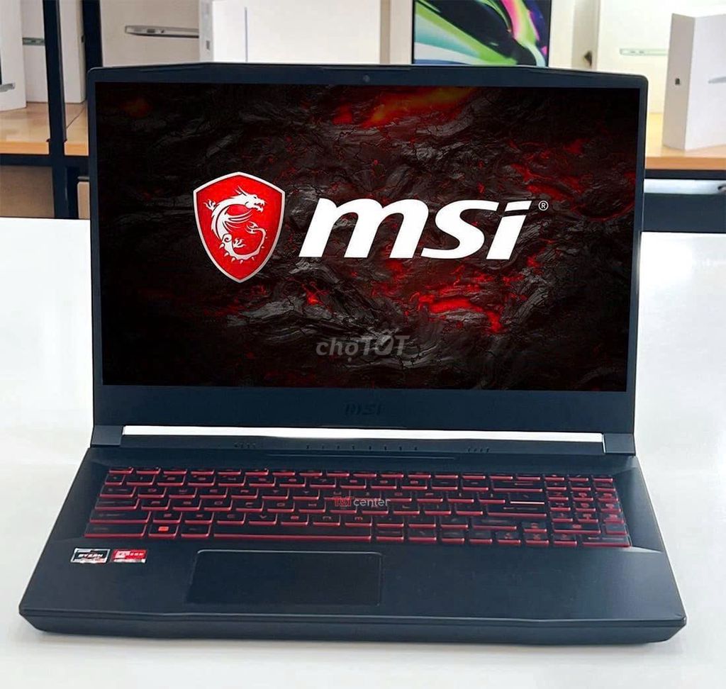 MSI Bravo 15: R5-5600H/8GB/512GB/RX 5500M. Mua bán Laptop tại Thành phố Huế Thừa Thiên Huế được đăng bởi TTCenter 484 NÚI THÀNH hình 1