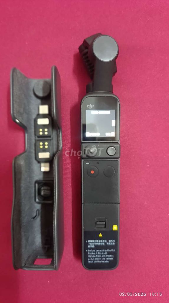 Máy quay phim DJI Pocket 2 Đen Đã sử dụng. Mua bán Máy ảnh, Máy quay tại Huyện Nhà Bè Tp Hồ Chí Minh được đăng bởi mai tuấn hình 1