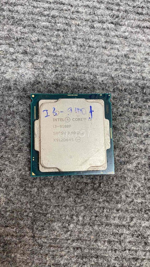 Chip intel I3-9100F giá rẻ