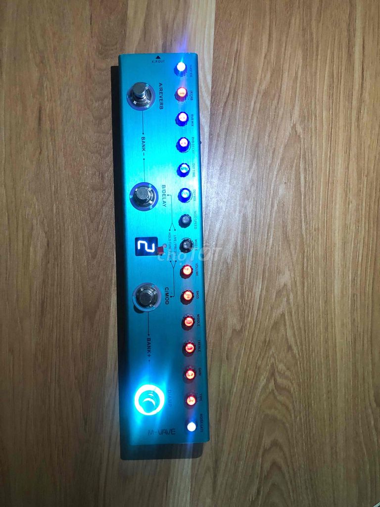 Phơ guitar M-VAVE TANK-G Xanh ngọc. Mua bán Nhạc cụ tại Quận Liên Chiểu Đà Nẵng được đăng bởi Trần Hữu Phước  hình 1