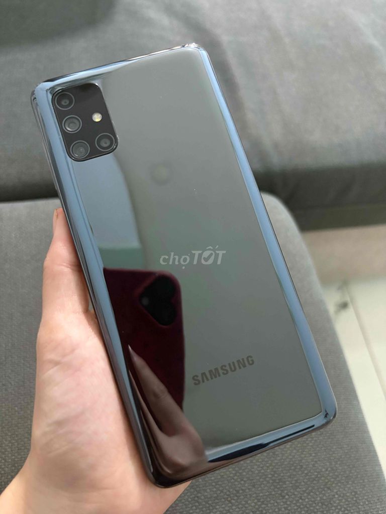 Samsung Galaxy M51 pin 7000 máy chính hãng bao ok. Mua bán Điện thoại tại Quận 12 Tp Hồ Chí Minh được đăng bởi Linh Mobile Giá Tốt  hình 1