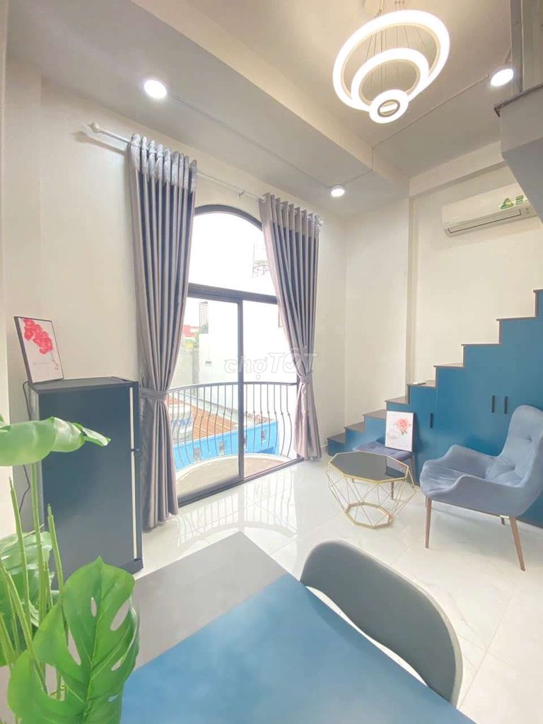 Duplex Full Nội Thất Có Bancong Lớn Nằm Gần Chợ Phạm Văn Hai -Tân Bình