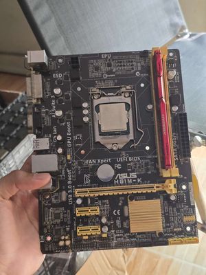 SẴN COMBO ASUS H81M-K + I7 4770 + 8G GIÁ 1200K. Mua bán Linh kiện (RAM, Card...) tại Quận Tân Bình Tp Hồ Chí Minh được đăng bởi Phan Thịnh